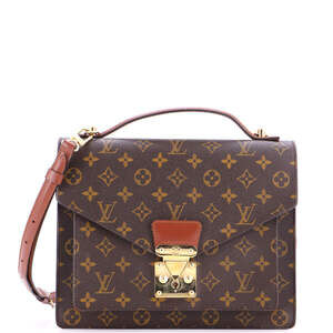 Louis Vuitton Monceau Handbag Canvas #247786L13B